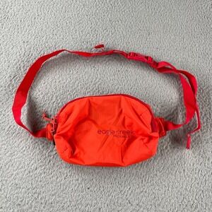 Eagle Creek Fanny Pack Waist Belt Bag Orange Nylon Travel Outdoor Hiking 2L